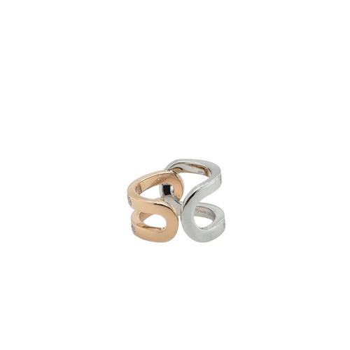 Bague 51 Piaget Possession - Bague deux ors en or blanc et rose 18 carats diamants 58 Facettes 1.0000908/2