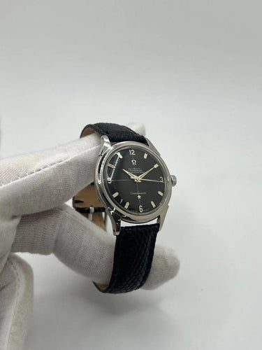 Montre Omega Constellation - Montre automatique en acier cadran noir 58 Facettes