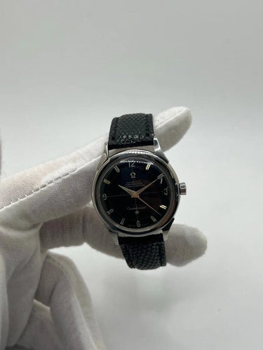 Montre Omega Constellation - Montre automatique en acier cadran noir 58 Facettes