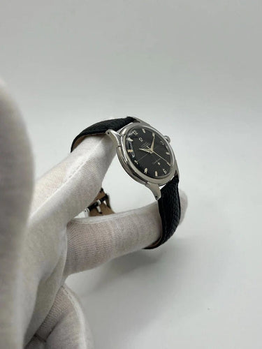 Montre Omega Constellation - Montre automatique en acier cadran noir 58 Facettes