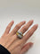 Bague 56 Bague ancienne en or jaune 18K sertie de diamants 58 Facettes