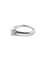 Bague 52 Bague solitaire en or blanc 18K avec diamant 0,30 ct 58 Facettes