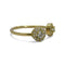 Bague 53 Bague en or jaune 18K et diamants naturels 0,26 ct 58 Facettes 00004101