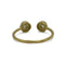 Bague 53 Bague en or jaune 18K et diamants naturels 0,26 ct 58 Facettes 00004101