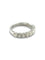 Bague 51 Demi-alliance - Bague en or blanc 18K et diamants 0,72 ct 58 Facettes 00024701