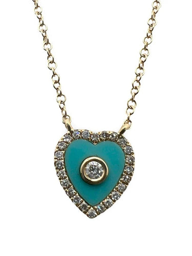 Collier Collier - Pendentif en or jaune 18K et diamants 58 Facettes 00017701
