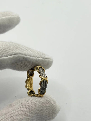 Bague 50 Fred Force 10 - Bague vintage en or jaune 18K 58 Facettes
