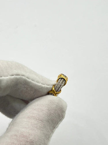 Bague 50 Fred Force 10 - Bague vintage en or jaune 18K 58 Facettes