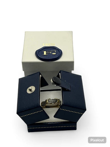 Bague 50 Fred Force 10 - Bague vintage en or jaune 18K 58 Facettes