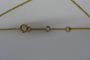 Bracelet Bracelet avec pendentif cœur en or jaune 18K et diamants 58 Facettes 000186021