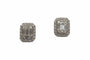 Boucles d'oreilles Puces d'oreilles en or blanc 18K et diamants 0,36 ct 58 Facettes 00019201