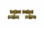 Boutons de manchette Bry & G - Boutons de manchette en or jaune 18K, années 1930 58 Facettes