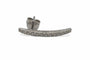 Boucles d'oreilles Boucles d'oreilles en or blanc 18K serties de diamants 0,39 ct 58 Facettes 00019401