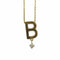 Collier Vanrycke - Collier pendentif initiale B 58 Facettes 00045201