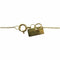 Collier Vanrycke - Collier pendentif initiale B 58 Facettes 00045201