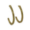 Boucles d'oreilles Boucles d'oreilles en or jaune 18K et diamants 1,04 ct 58 Facettes 00008101