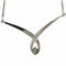 Collier Collier en or blanc 18K avec diamant naturel 0,28 ct 58 Facettes