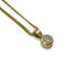 Collier Collier en or jaune 18K serti d’un diamant 0,30 ct 58 Facettes