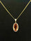 Pendentif Pendentif en or jaune 18K à topaze impériale et diamants 58 Facettes