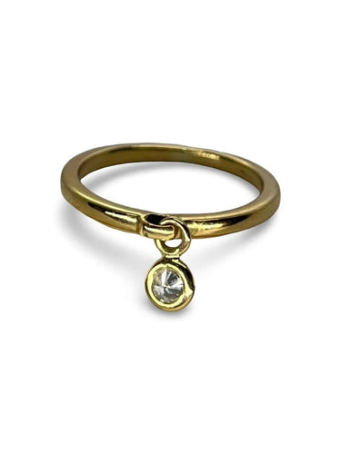 Bague 55 Dior Coquines - Bague en or jaune 18K et diamant 58 Facettes 00072001