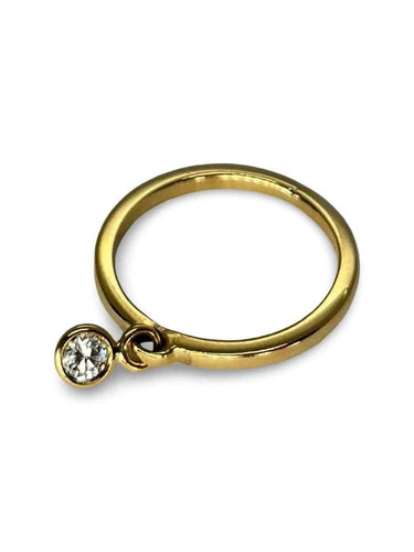 Bague 55 Dior Coquines - Bague en or jaune 18K et diamant 58 Facettes 00072001