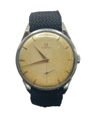 Montre Omega Classic - Montre jumbo oversize réf. 2603-12 en acier 58 Facettes