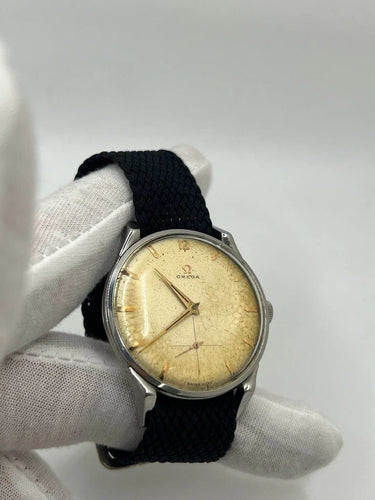 Montre Omega Classic - Montre jumbo oversize réf. 2603-12 en acier 58 Facettes