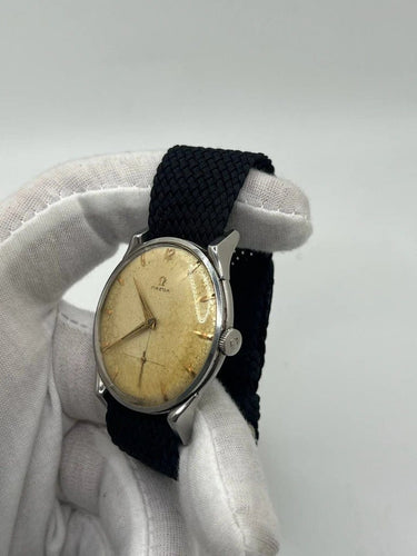 Montre Omega Classic - Montre jumbo oversize réf. 2603-12 en acier 58 Facettes