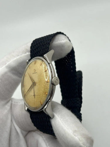 Montre Omega Classic - Montre jumbo oversize réf. 2603-12 en acier 58 Facettes