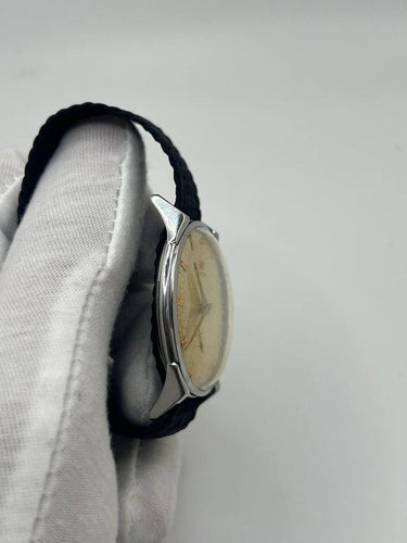 Montre Omega Classic - Montre jumbo oversize réf. 2603-12 en acier 58 Facettes