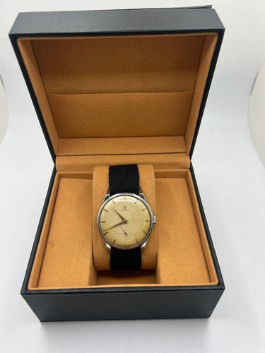 Montre Omega Classic - Montre jumbo oversize réf. 2603-12 en acier 58 Facettes