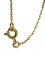 Collier Collier en or jaune 18K avec émeraude et diamants 58 Facettes