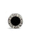 Boucles d'oreilles Bulgari - Boucle d’oreille mono en or blanc 18K et onyx 58 Facettes 898