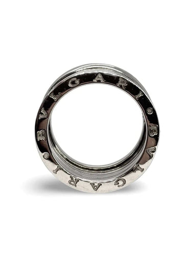 Bague 53 Bulgari B.Zero1 - Bague grand modèle en or blanc 18K 58 Facettes 1132