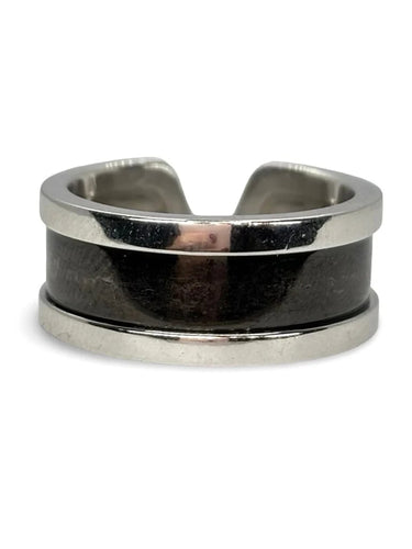 Bague 52 Cartier - Bague vintage C de Cartier en or blanc 58 Facettes 1061