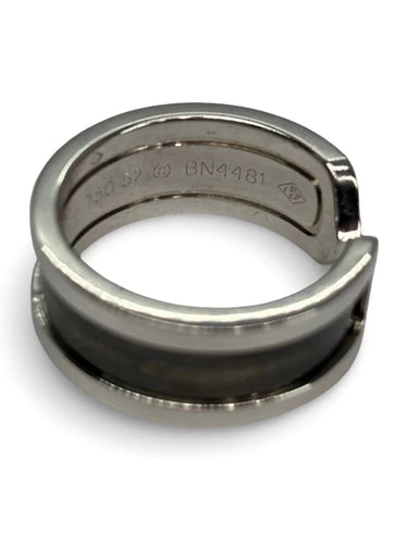 Bague 52 Cartier - Bague vintage C de Cartier en or blanc 58 Facettes 1061
