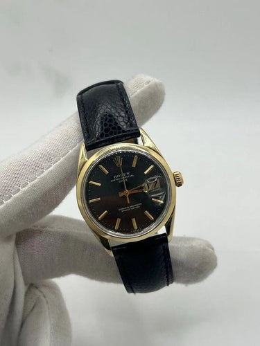 Montre Rolex Oyster Perpetual Date - Montre vintage réf. 1550 58 Facettes