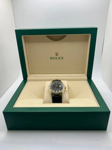Montre Rolex Oyster Perpetual Date - Montre vintage réf. 1550 58 Facettes