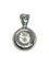 Pendentif Pendentif en or blanc 18K avec diamant naturel 0,35 ct 58 Facettes 1301
