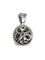 Pendentif Pendentif en or blanc 18K avec diamant naturel 0,35 ct 58 Facettes 1301