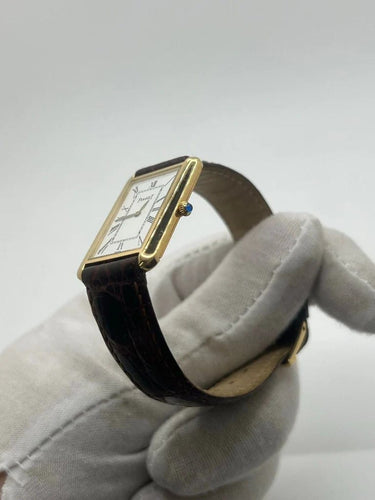 Montre Piaget Tank Allongée - Montre en or jaune 18K réf. 9228 58 Facettes