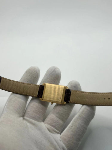 Montre Piaget Tank Allongée - Montre en or jaune 18K réf. 9228 58 Facettes