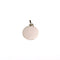 Pendentif Médaille ronde Saint Christophe en or blanc 18K 58 Facettes LMB-305