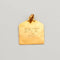 Pendentif Pendentif médaille aux 2 colombes en or 750 58 Facettes