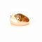 Bague 51 Bague nœud en or jaune 18K et diamants 58 Facettes