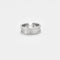 Bague 51 Cartier - Bague C en or blanc 58 Facettes