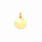 Pendentif Augis - Médaille d'amour hexagonale en or jaune et rubis 58 Facettes