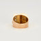 Bague 58 Tank - Bague en or jaune, platine et diamants 58 Facettes
