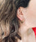 Boucles d'oreilles Boucles d’oreilles créoles à décor rayonnant en or jaune 18K 58 Facettes