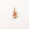 Pendentif Pendentif « L’amour en cage » en or rose 750 et rubis synthétique 58 Facettes 268